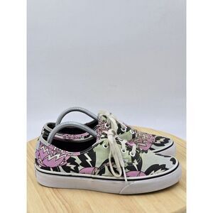 2015 Rare Womens  Eley Kishimoto Living Art VANS Comic Hysteria Sneaker sz 6.5